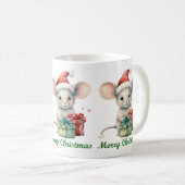 Schattigee Merry Christmas Mouse Mok (Voorkant rechts)