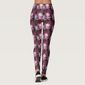 Schattigee Merry Christmas Whimsical Gnome Holiday Leggings (Achterkant)
