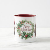 Schattigee Merry Shih tzu Dog Christmas Mok (Midden)