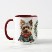 Schattigee Merry Yorkshire Terrier Dog Christmas M Mok (Links)