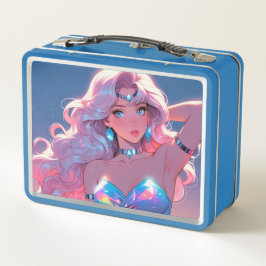 Schattigee metalen lunchbox
