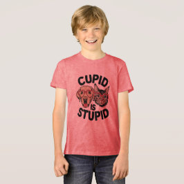 Schattigee metgezellen houden van Tri-Blend shirt