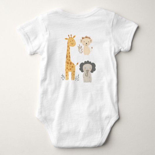 Schattigee metgezellen romper (Achterkant)