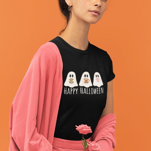 Schattigee Mexicaanse Geesten en Conchas Halloween T-shirt