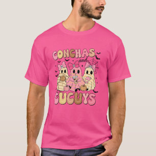Schattigee Mexicaanse spook Conchas en Cucuys grap T-shirt
