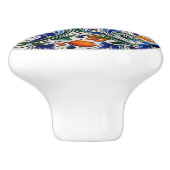 Schattigee Mexicaanse stijl crafting Keramische Knop (Zijkant)