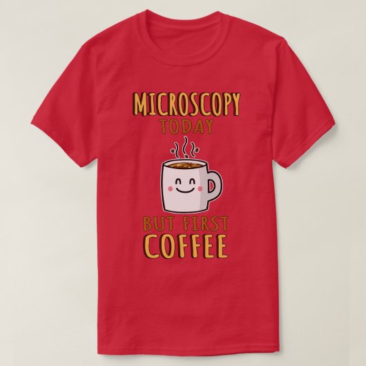 Schattigee microscopie t-shirt (Design voorkant)