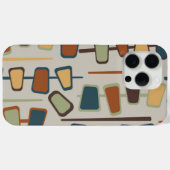 Schattigee Mid Century Modern geïnspireerde iPhone Case-Mate iPhone Case (Achterkant (horizontaal))