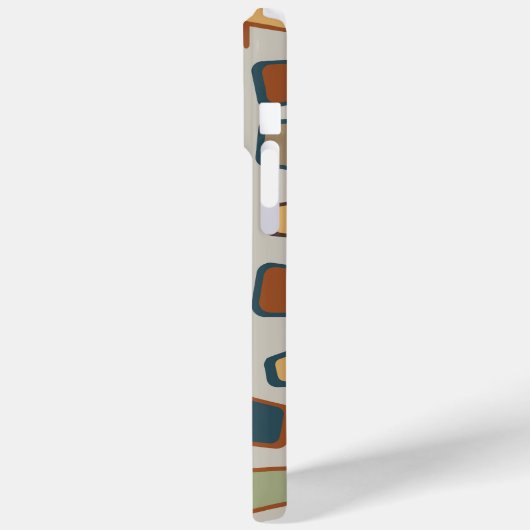 Schattigee Mid Century Modern geïnspireerde iPhone Case-Mate iPhone Case (Achterkant / Links)