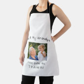 Schattigee mij & mijn opa Foto Schort (Insitu)