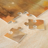 Schattigee miniatuur Schnauzer Dog/Autumn/Herfst Legpuzzel (Zijkant)