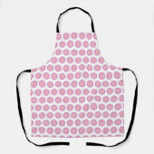 Schattigee Minimal Pink Daisy Flower Pattern Print Schort (Voorkant)