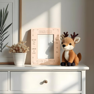 Schattigee minimale Boho Arrows Pasgeboren Baby Ge Gegraveerde Lijstjes