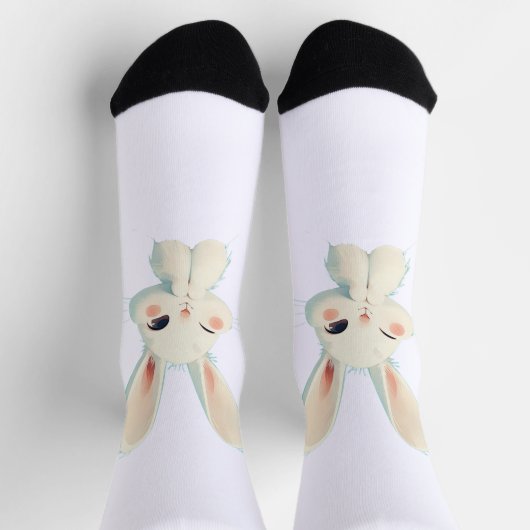 Schattigee minimalistische Bunny Sokken (Top)