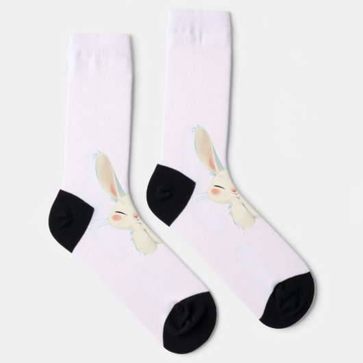 Schattigee minimalistische Bunny Sokken (Rechts)