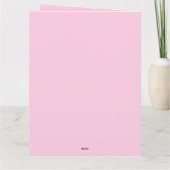 Schattigee minimalistische moderne script Valentij Kaart (Achterkant)