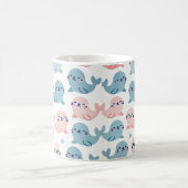 Schattigee minimalistische Mok 🦭💙💗 (Center)