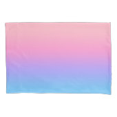 Schattigee minimalistische pastel roze Paarse blau Kussensloop (Voorkant-Links)