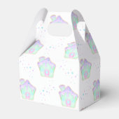 Schattigee Mint Kinder Kerst Gingerbread House Vak Bedankdoosjes (Voorkant Zijde)