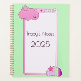 Schattigee mobiele telefoon school of werk planner