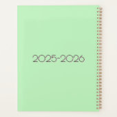 Schattigee mobiele telefoon school of werk planner (Achterkant)