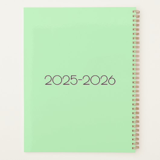 Schattigee mobiele telefoon school of werk planner (Achterkant)