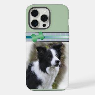 Schattigee moderne Border Collie Dog Art iPhone 15 Pro Max Case