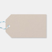 Schattigee moderne dierenherten winterscène Vakant Cadeaulabel (Achterkant Horizontaal)