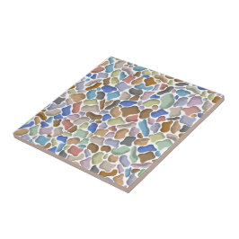 Schattigee moderne en leuke badkamerdecoratie sten tegeltje