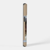 Schattigee moderne Engelse Springer Spaniel Dog Ar iPhone 15 Case (Rechterkant)