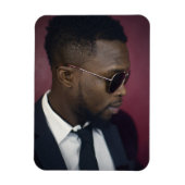 Schattigee moderne foto magneet (Verticaal)