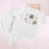 Schattigee moderne fotocollage Ik hou van je oma K T-shirt