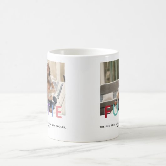 Schattigee moderne Funtie Tyopgraphy Foto Tante Ch Koffiemok (Center)