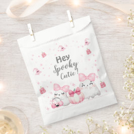 Schattigee moderne geest Halloween meisje verjaard Bedankzakje