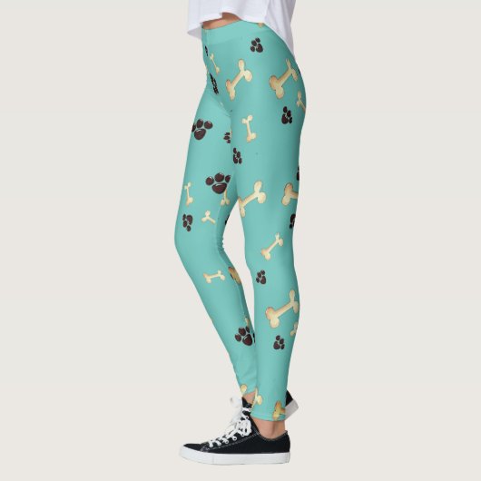 Schattigee moderne hondenbotten voor huisdieren leggings (Links)