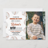 Schattigee moderne honkbal sport Kinder foto verja Kaart (Voorkant)