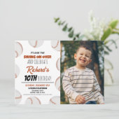 Schattigee moderne honkbal sport Kinder foto verja Kaart (Staand voorkant)