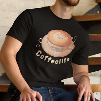 Schattigee & Moderne Koffieliefhebber T-shirt