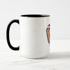 Schattigee moderne kunst - Valentijn's Day Mok