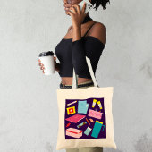 Schattigee moderne leerkracht must-haves levert Ca Tote Bag