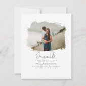 Schattigee Moderne Minimalist Doe mee Opslaan van  Save The Date (Voorkant)