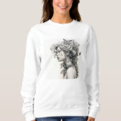 Schattigee moderne ongewone Pas getrouwd Gift voor Trui (Voorkant)