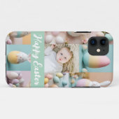 Schattigee moderne paascollage Pastel plakboek fot Case-Mate iPhone Case (Achterkant (horizontaal))