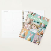 Schattigee moderne paascollage Pastel plakboek fot Planner (Display)