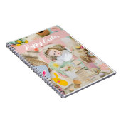 Schattigee moderne paascollage plakboek foto notitieboek (Rechterzijde)