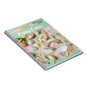 Schattigee moderne paascollage plakboek foto notitieboek (Rechterzijde)