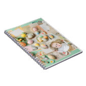 Schattigee moderne paascollage plakboek foto notitieboek (Rechterzijde)