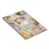 Schattigee moderne paascollage plakboek foto notitieboek (Rechterzijde)