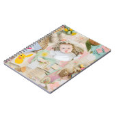 Schattigee moderne paascollage plakboek foto notitieboek (Linkerzijde)