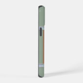 Schattigee moderne Shiba Inu hondenkunst iPhone 15 Case (Rechterkant)